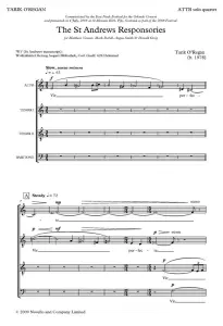 Tarik O'Regan: The St Andrews Responsories