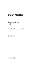 Stuart MacRae: Eqilibrium (Score)