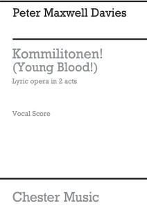 Peter Maxwell Davies: Kommilitonen! (Young Blood!) - Vocal Score