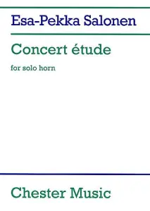 Esa-Pekka Salonen: Concert Etude For Solo Horn (Score)