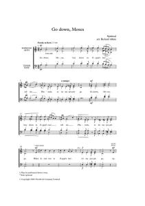 Richard Allain: Go Down, Moses