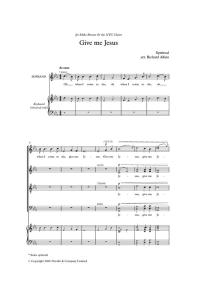 Richard Allain: Give Me Jesus