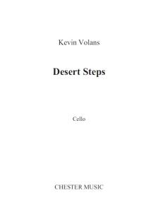 Kevin Volans: Desert Steps (Parts)