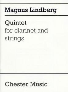 Magnus Lindberg: Quintet For Clarinet And Strings (Score)