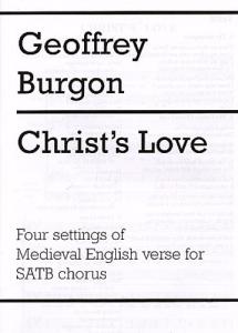 Geoffrey Burgon: Christ's Love