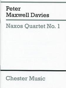 Peter Maxwell Davies: Naxos Quartet No.1 (Score)