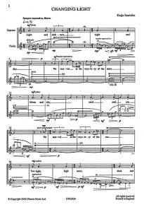 Kaija Saariaho: Changing Light
