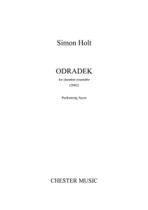 Simon Holt: Odradek (Score And Parts)