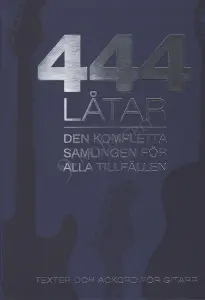 444 låtar - gitarr