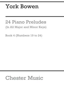 Bowen 24 Preludes Pf Bk 4
