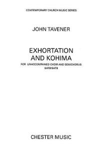 John Tavener: Exhortation And Kohima