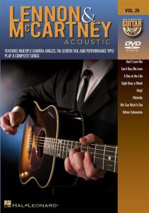 Guitar Play-Along DVD Volume 29: Lennon & McCartney Acoustic