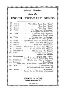 Balfe, M Gypsy Chorus From Bohemian Girl 2-pt