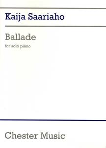 Kaija Saariaho: Ballade For Solo Piano