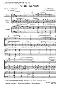 Cornelius, P The Kings 2 Pt (Ea316)