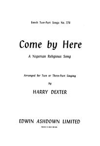 Dexter, H Come By Here 2 Pt (Tp278)