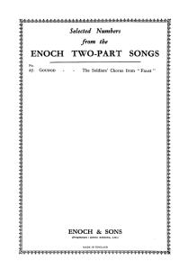 Gounod, C The Soldiers' Chorus From 'faust' 2 Pt