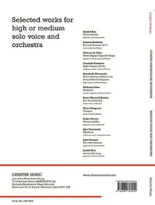 Joaquin Rodrigo: Cuatro Madrigales Amatorios (Medium Voice And Orchestra)