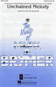 Alex North: Unchained Melody (SATB/Piano)- Arr. Mark Brymer