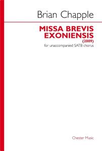 Brian Chapple: Missa Brevis Exoniensis
