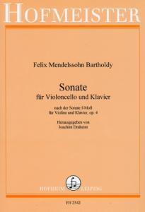 Felix Mendelssohn: Sonata In F Minor Op. 4
