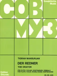 Manssurjan, Tigran: Der Redner""