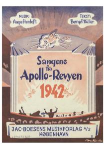 Aage Stentoft: Sangene Fra Apollo-Revyen 1942 (Voice and piano)