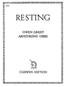 Cecil Armstrong Gibbs: Resting (Voice/Piano)