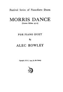 Rowley, A Morris Dance Piano Duet