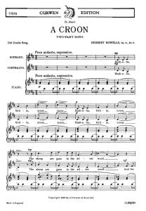 Herbert Howells: A Croon