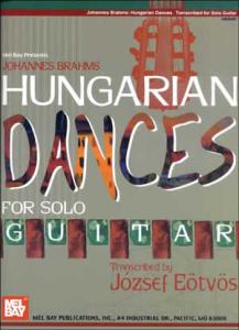 Johannes Brahms Hungarian Dances for Solo Guitar