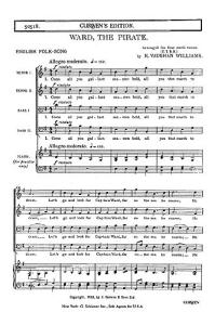 Ralph Vaughan Williams: Ward The Pirate (TTBB)