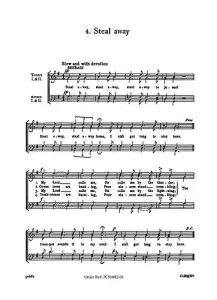 Steal Away (arr. Jacobson) - TTBB
