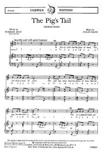 Hand, C The Pig's Tail Unison