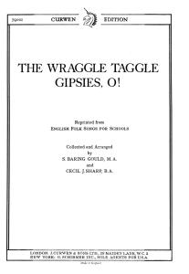 Gould/Sharp The Wraggle Taggle Gipsies, O!