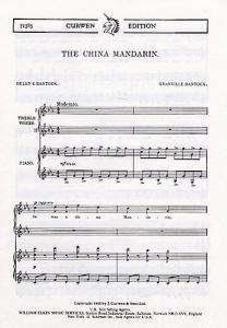 G Bantock: The China Mandarin