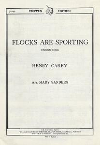 Henry Carey: Flocks Are Sporting
