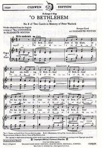 O Bethlehem (arr Poston)