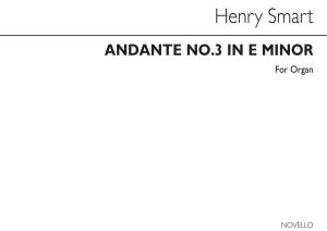 Smart Andante No.3 In E Minor Org