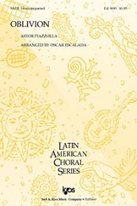 Astor Piazzolla: Oblivion (SATB)