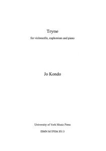 Jo Kondo: Tryne (Score/Parts)