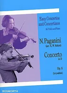 Niccolo Paganini: Violin Concerto in D Op.6 (1st Position)