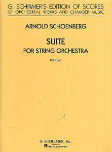 Arnold Schoenberg: Suite For String Orchestra (Score)