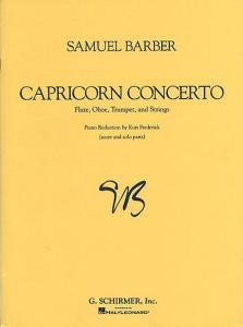 Samuel Barber: Capricorn Concerto (Score And Parts)
