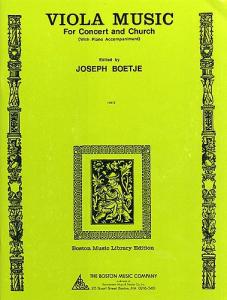 Viola Music For Concert And Church