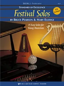 Standard of Excellence: Festival Solos - Book 2 (Snare Drum and Mallets)