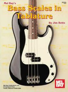 Bass Scales in Tablature