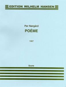 Per Nørgård: Poeme
