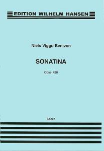 Niels Viggo Bentzon: Sonatina For Alto Saxophone And Piano Op.498 (Score)