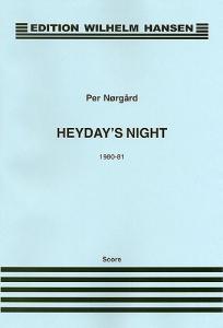 Per Nørgård: Heyday's Night (Score And Parts)